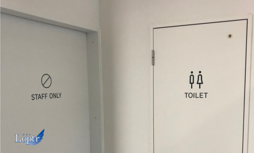 トイレ　イラスト　看板